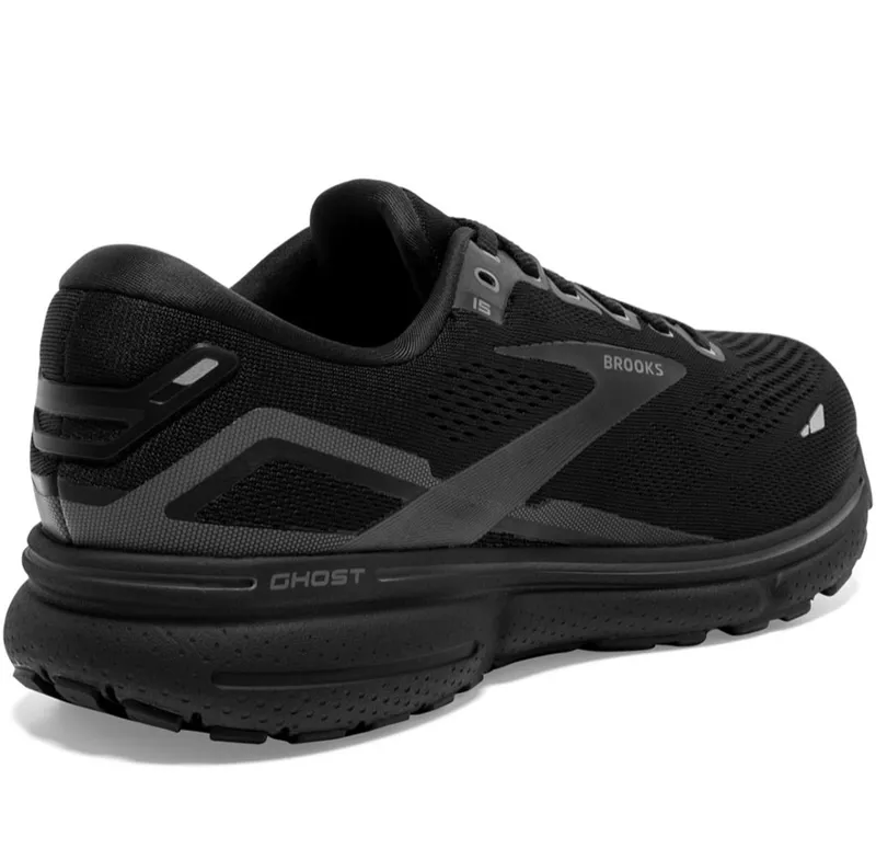 Brooks Men's Ghost 15 Black/Ebony-4